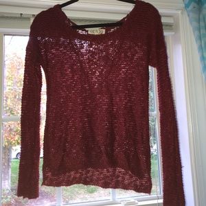 Maroon Sweater